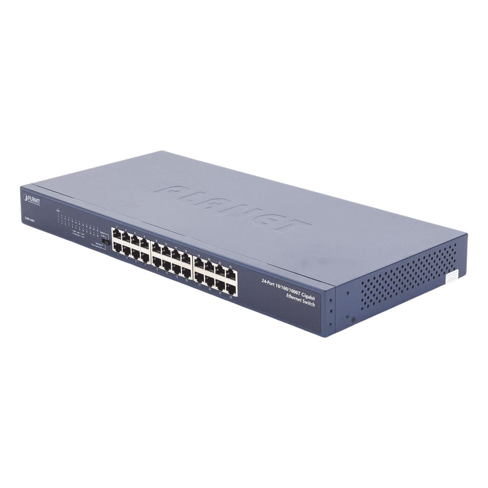 Switch No Administrable Gigabit de 24 Puertos 10/100/1000 Mbps, Con Modo Extendido Para Envió de Datos de Hasta 200 m - Imagen 2