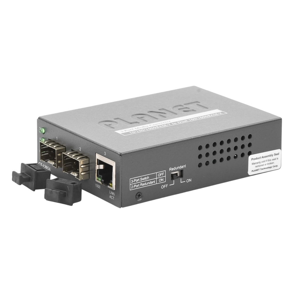 Convertidor de Medios con Doble Puerto SFP 1000BASE-FX/SX/LX y Puerto Ethernet 1000Base-T - Imagen 2