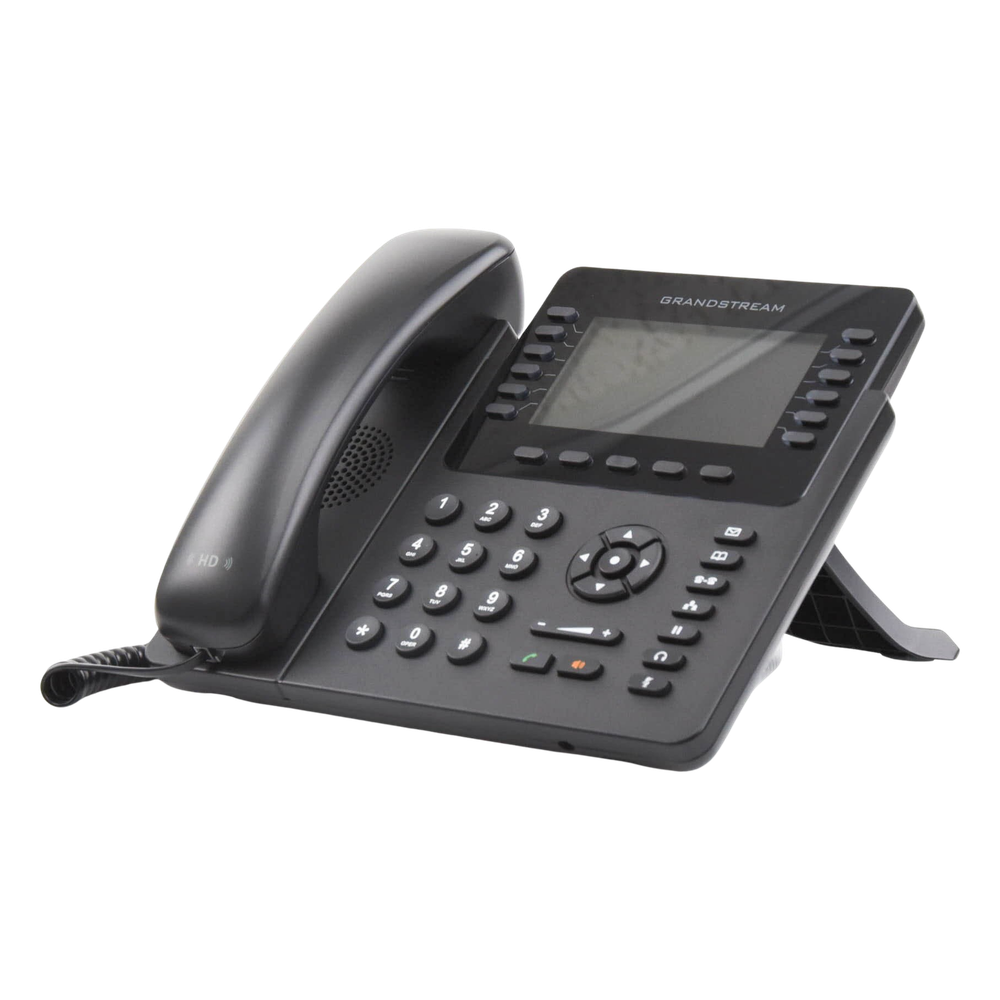 Teléfono IP empresarial de 12 Líneas con 5 teclas de función y conferencia de 4 vías, PoE - Imagen 2