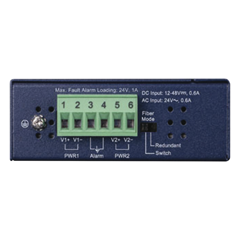 Convertidor de Medios Industrial de 1 Puerto Ethernet 10/100/1000 Base-T a 2 Puertos SFP 100/1000/2500 Base-X - Imagen 3