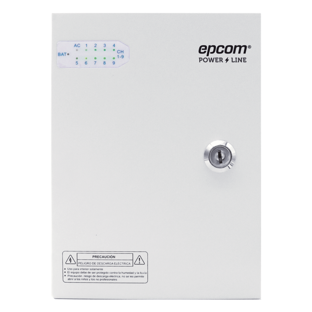 Fuente | 11-15 V | 9 canales | 16 A | Compatible con cámaras 4K | Alta tecnología en seguridad | Doble ventilador | Hasta 1.8 Amperes por Salida | Filtro de ruido por canal | Diseño de alta gama. - Imagen 2
