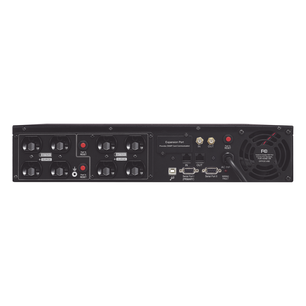 UPS de 2000 VA/1320 W, Topología Línea Interactiva, Entrada 120 Vca NEMA 5-20P, Torre o Rack 2 UR, Con 8 Tomas NEMA 5-20R - Imagen 2