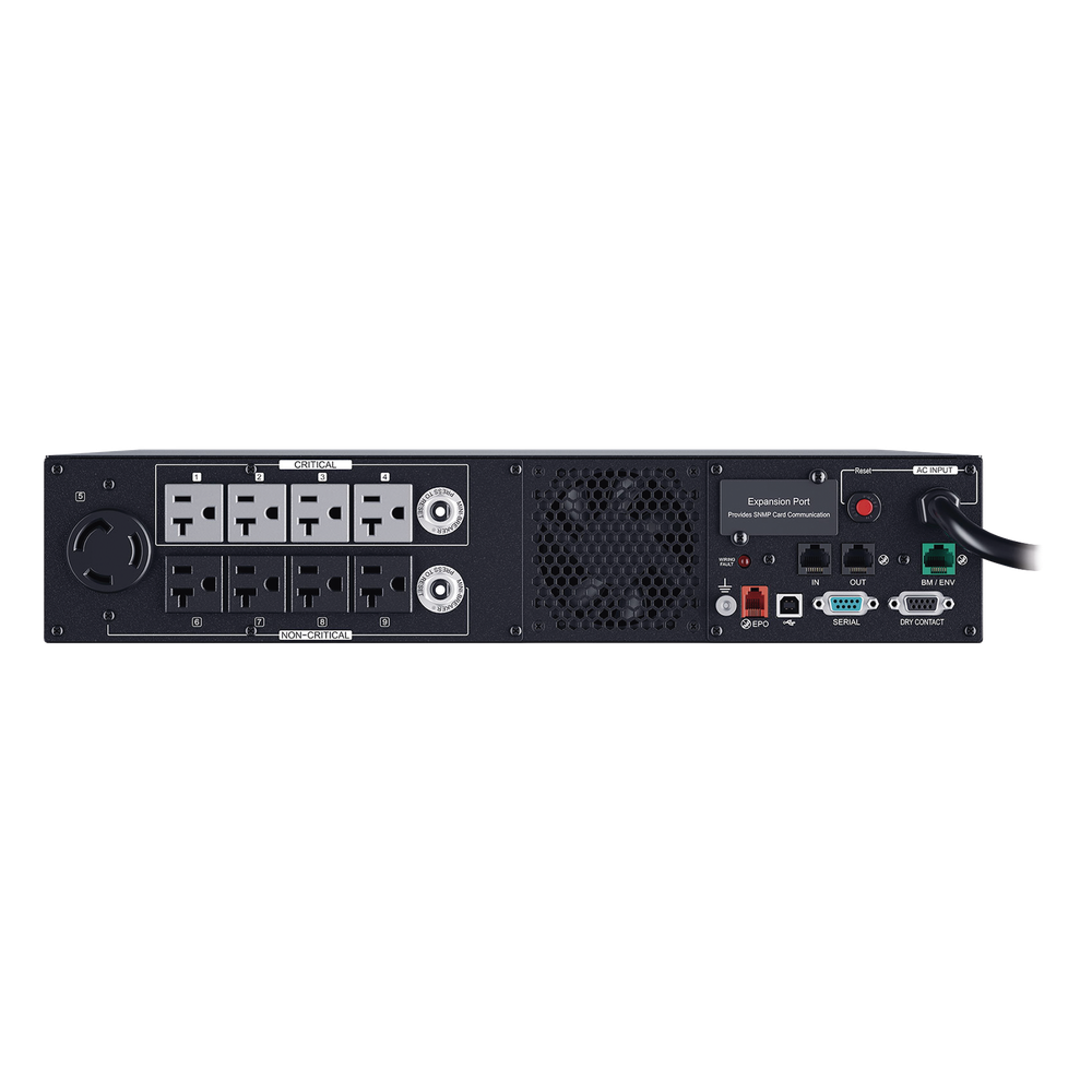 UPS de 3000 VA/3000 W, Topología Línea Interactiva, Entrada 120 Vca NEMA L5-30P, Onda Senoidal Pura, Torre o Rack 2 UR, Con 8 Tomas NEMA 5-20R y 1 NEMA L5-30R - Imagen 2