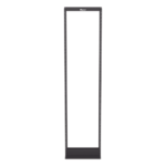Rack de Dos Postes Estándar de 19 in, Rieles Numerados y Roscados #12-24, Fabricado en Aluminio, 45 Unidades de Rack, Color Negro - Imagen 2