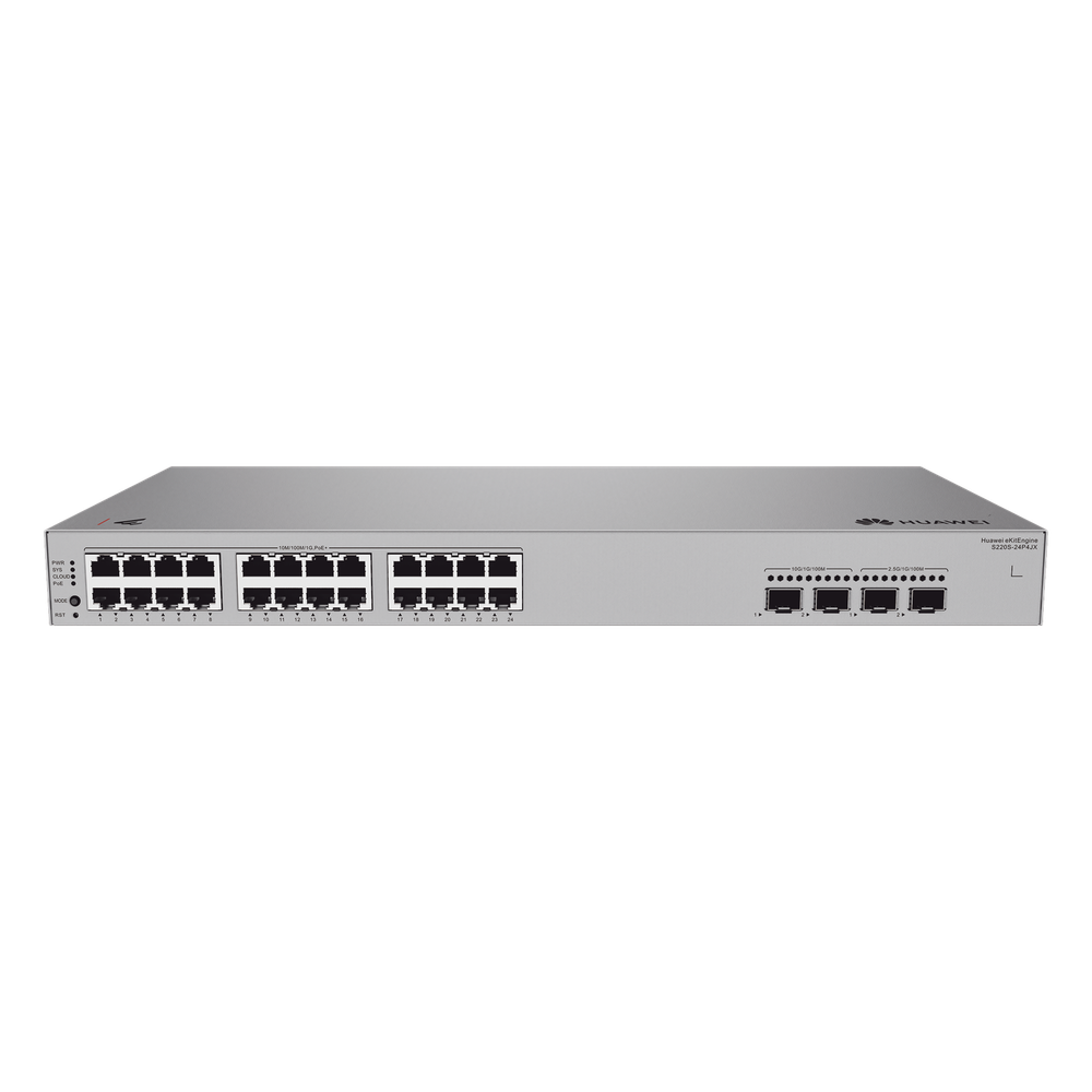 Switch de Acceso eKit Administrable / Capa 2 / 24 Puertos PoE+ Gigabit + 2 Puertos SFP(2.5 Gbps) + 2 Puertos SFP+(10 Gbps) / PoE Perpetuo / Presupuesto PoE 400 W / Sin licenciamiento - Imagen 2