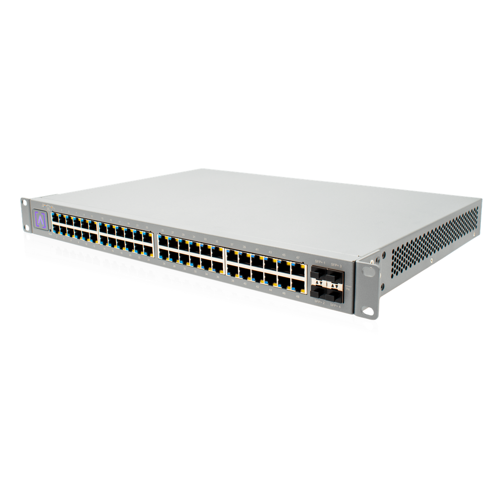 Switch Administrado 48 Puertos PoE+ / 740W PoE Budget / 16 Puertos 2.5 Gbps + 32 Puertos 1 Gbps / 4 Puertos SFP+ 10 Gbps / Bluetooth Setup / Cloud Management / VLAN Stacking / Rackmontable - Imagen 2