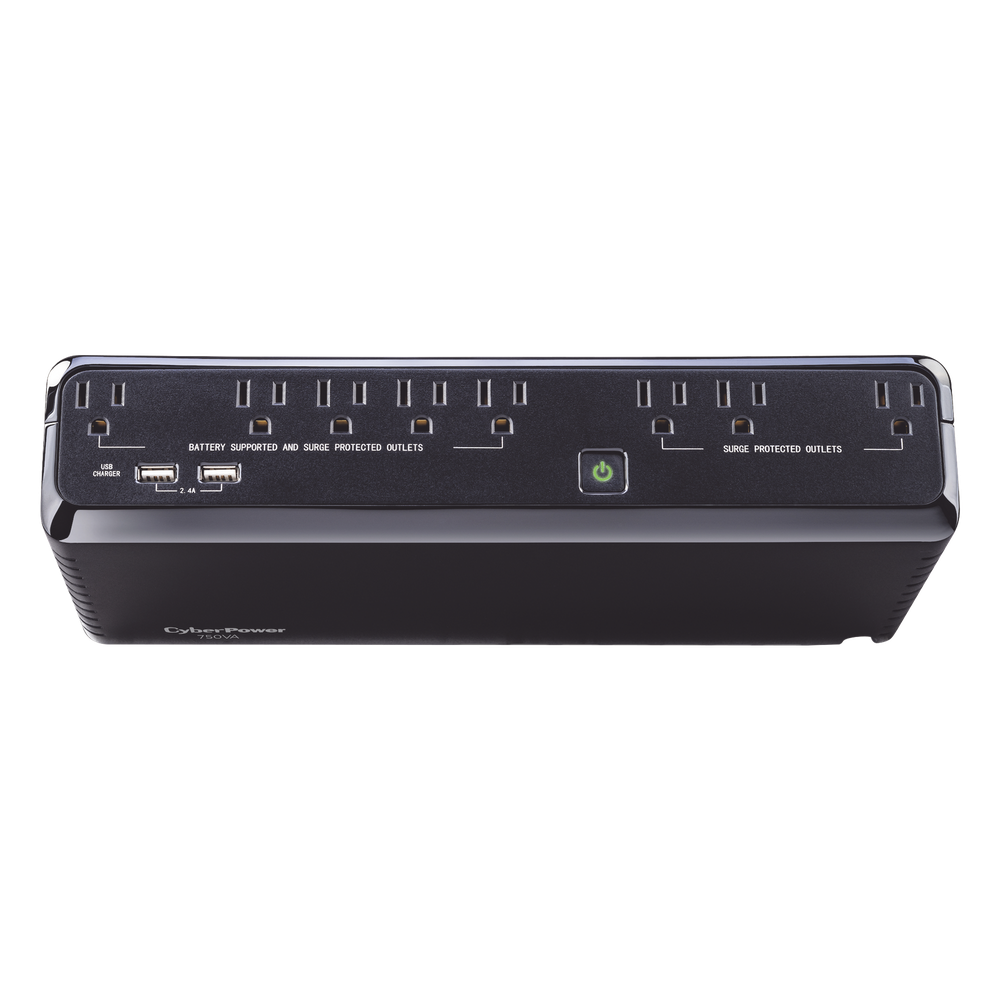 UPS de 750 VA/375 W, Topología Standby, Entrada 120 Vca NEMA 5-15P, de Escritorio, Con 8 Tomas NEMA 5-15R - Imagen 2