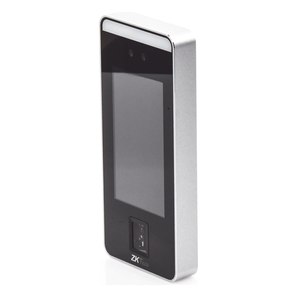 Terminal Biométrica Facial y Palma Sin Contacto / 6,000 Rostros 3,000 Palmas / Pantalla Táctil 5" / Lector QR / TCP/IP Wiegand / Anti-Falsificación - Imagen 2