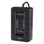 UPS de 650 VA/390 W, Topología Standby con Modo Ahorrador ECO, Entrada 120 Vca NEMA 5-15P, Con 8 Tomas NEMA 5-15R - Imagen 2