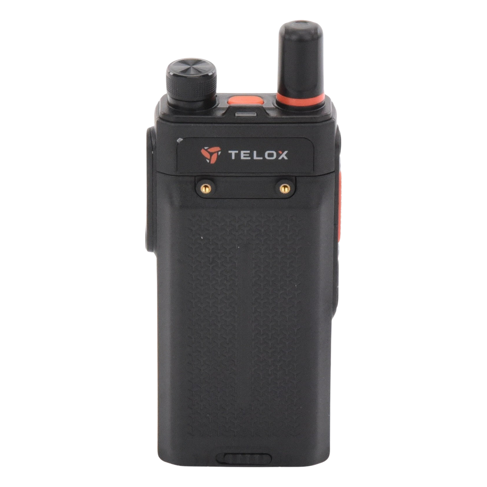 Radio PoC 4G LTE TELOX TE320 / Audio 3W con Cancelación de Ruido / IP67 Resistente a Agua y Polvo / Batería 4000 mAh (48 hrs) / Doble SIM LTE Global / Pantalla 2" / Compatible TASSTA y NXRadio - Imagen 2