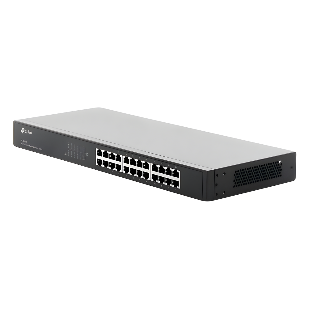 Switch no administrable de 24 puertos 10/100 Mbps para montaje en rack - Imagen 2