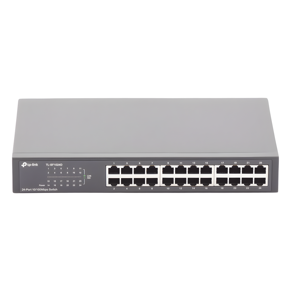 Switch no administrable de 24 puertos 10/100 Mbps para escritorio/rack - Imagen 2