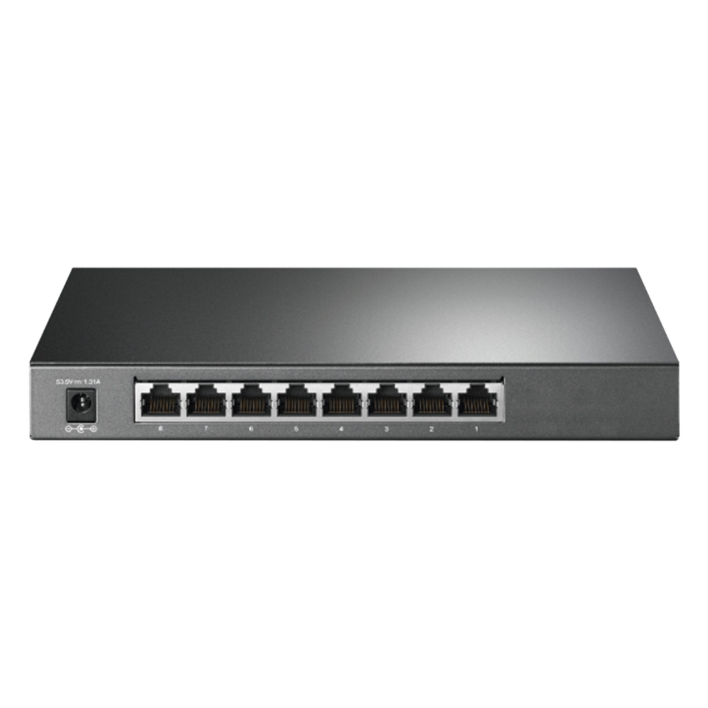 Switch Omada / 8 Puertos Gigabit / 4 Puertos PoE+ 802.3at/af / Presupuesto PoE 62 W / 30 W por Puerto / Gestión Cloud Omada / L3 Static Routing / Sin Ventilador / Metal - Imagen 2