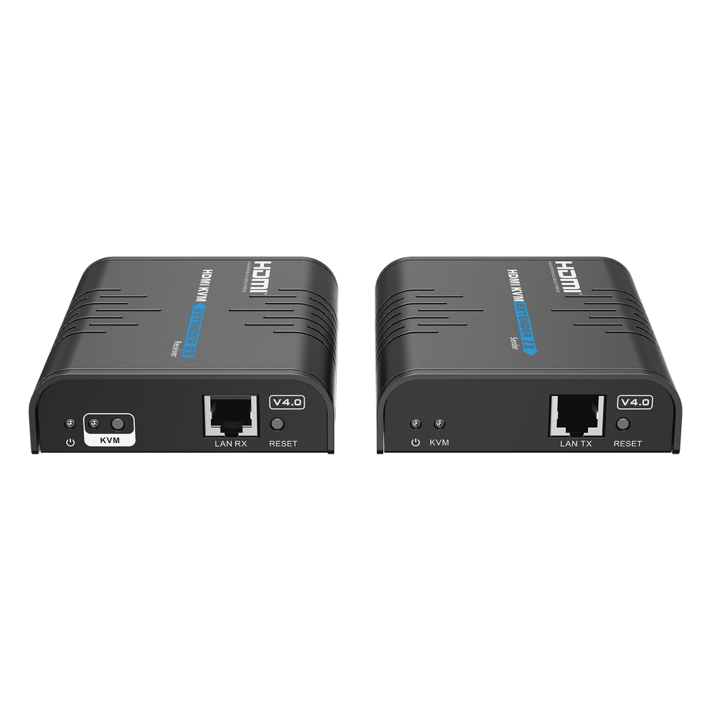 Kit extensor KVM (HDMI y USB) hasta 120 metros | Resolución 1080P @ 60 Hz | Soporta STP y UTP CAT6 | Soporta Switch Gigabit para control KVM múltiple | Soporta hasta 253 receptores | Transmite el Video y Controla tu DVR vía USB - Imagen 4