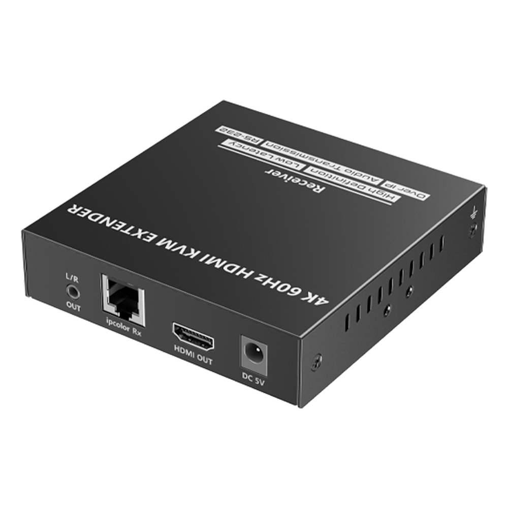Receptor Compatible para Kit TT582-KVM |4K @60Hz | Cat 6, 6a y 7 | hasta 150 metros | Transmite el Video y Controla tu DVR vía USB a distancia - Imagen 2