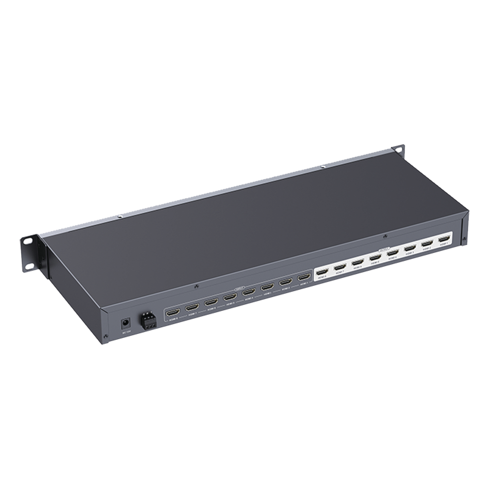MATRICIAL DE VIDEO HDMI 8 x 8 / 8 Entradas y 8 Salidas en HDMI / 4K @ 30Hz / 10.2 Gbps / HDMI 1.4 / HDCP 1.4 / 3D / Conmutación por Botón, RS232 o Control Remoto / IDEAL PARA CENTROS DE MONITOREO, COMPARACION Y ANALISIS. - Imagen 3