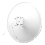 Antena Direccional con Frecuencia Extendida / 4.8 - 6.5 GHz / 28 dBi /  Jumper incluido con conector  SMA-Macho Inverso / Polaridad en 90º y 45º / Montaje incluido para torre o mástil - Imagen 3