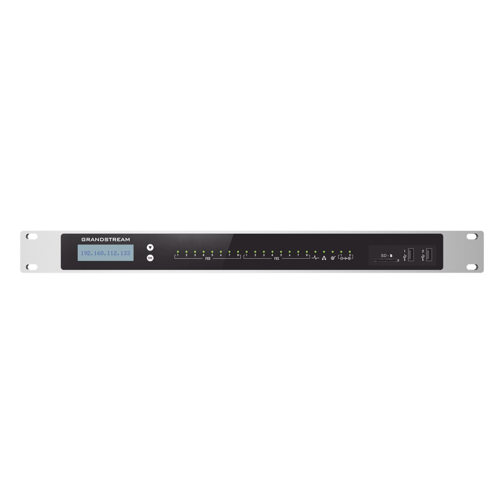 Conmutador IP-PBX para hasta 3000 usuarios y 450 llamadas simultaneas, 8FXO, 8FXS, para solución de comunicaciones unificadas y colaboración - Imagen 2