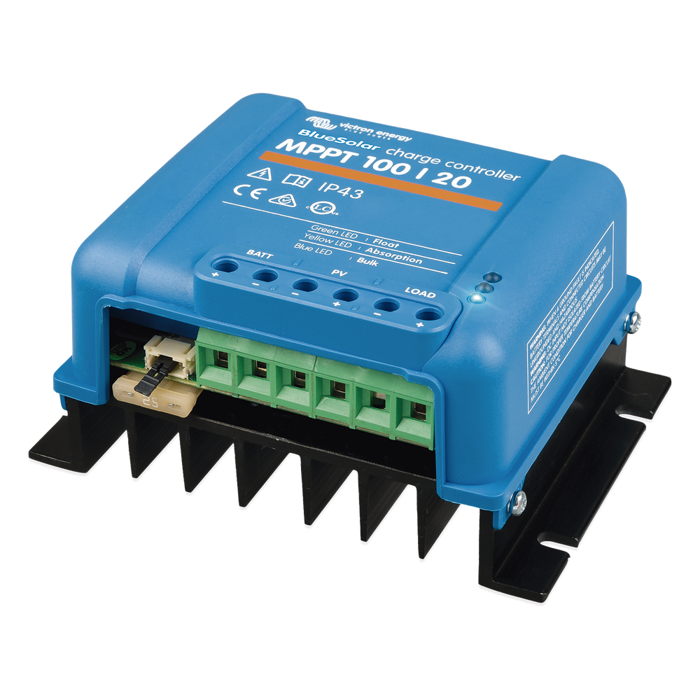 BlueSolar MPPT 100/20. Controlador Solar MPPT 20A, Voltaje Selección Automática: 12/24/48 Vcc. - Imagen 2