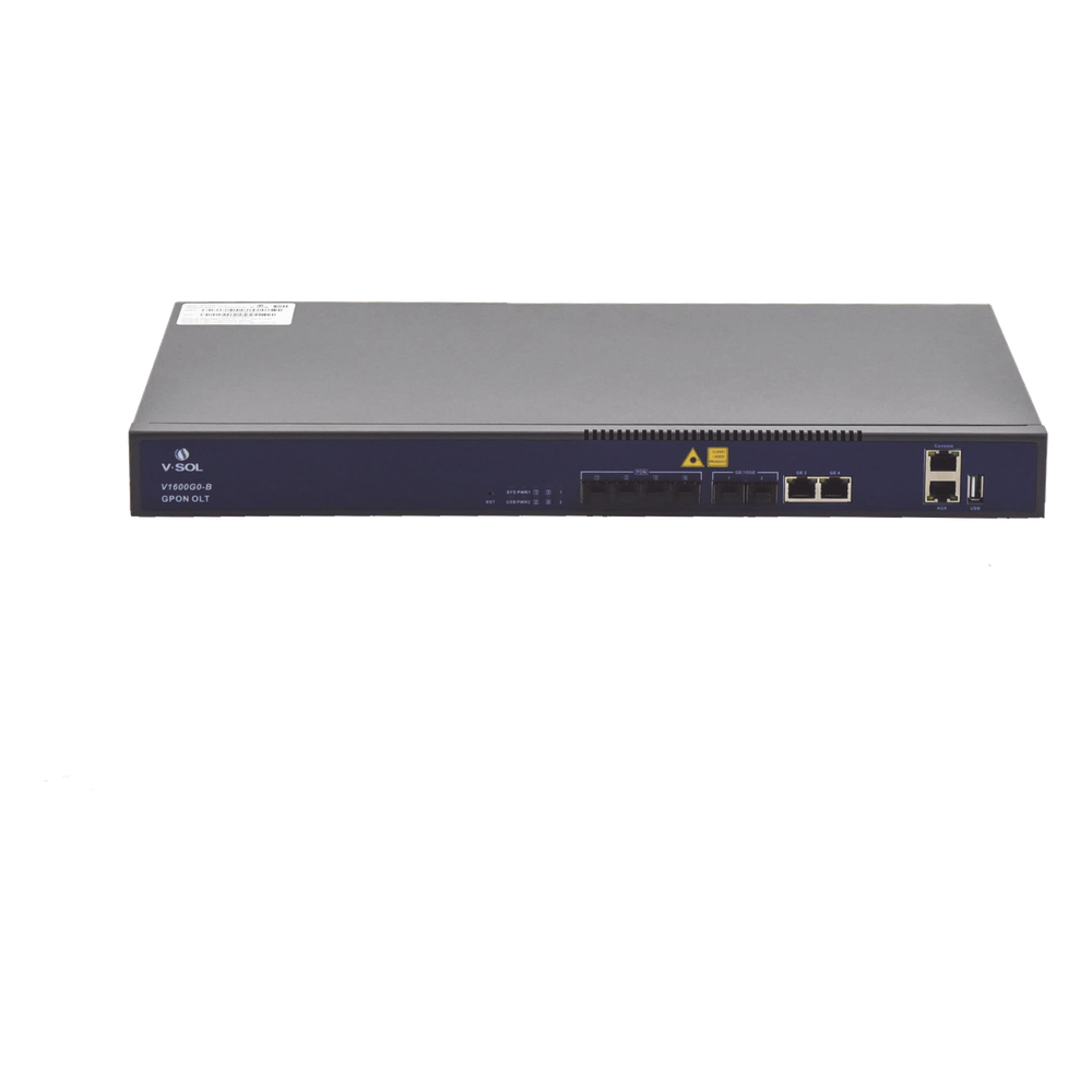 OLT de 4 puertos GPON con 4 puertos Uplink (2 puertos Gigabit Ethernet + 2 Puertos SFP+) , hasta 512 ONUS, - Imagen 2