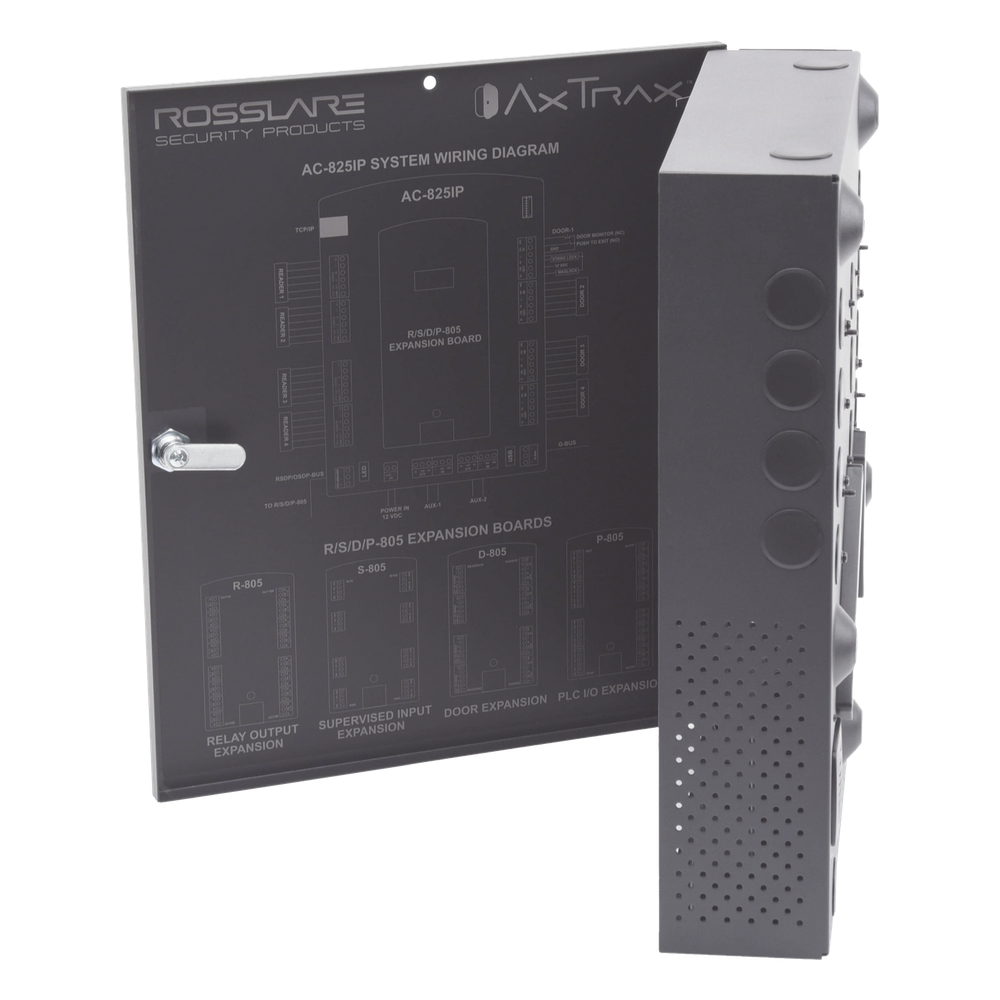 Controlador de acceso para 4 lectoras / Expandible a 56 Lectoras / Compatible con Sistema de Elevadores / 100,000 Usuarios - Imagen 3