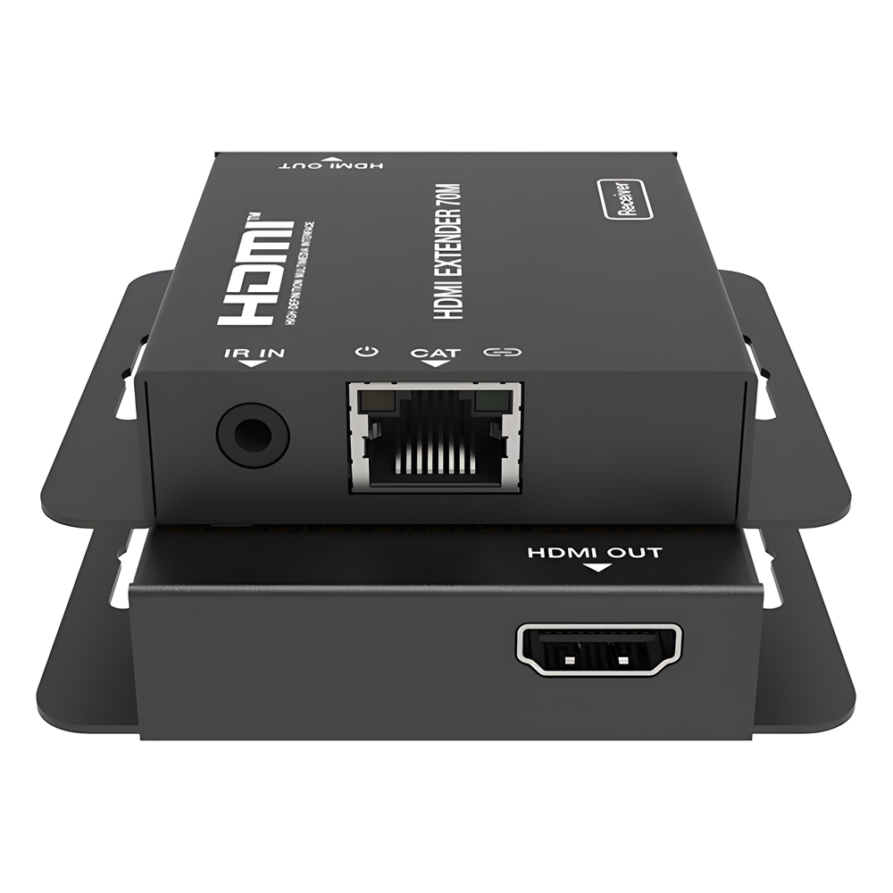 Kit Extensor HDMI | 4K2K@40m | 1080p@70m | Cat5e/Cat6 | Soporte PoC | HDMI Loop | Transmisión IR - Imagen 4