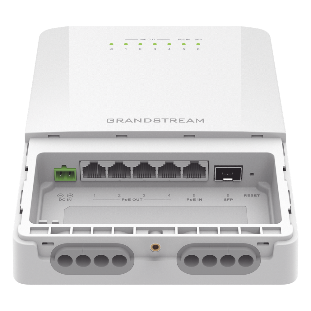 Switch PoE Lite administrable para exteriores de 6 puertos (5GE+1SFP) / Clasificación IP66 a prueba de polvo y agua - Imagen 6