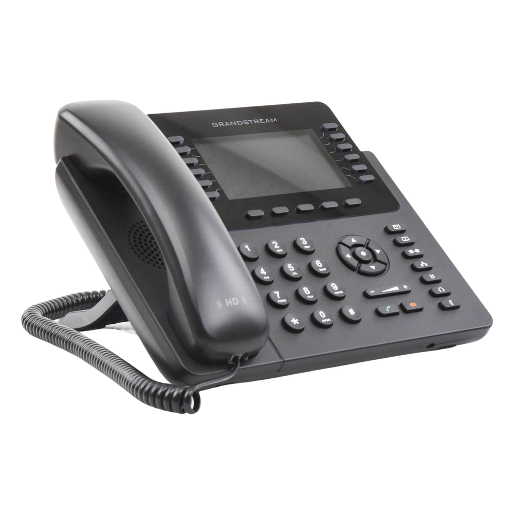 Teléfono IP empresarial de 12 Líneas con 5 teclas de función y conferencia de 4 vías, PoE - Imagen 3