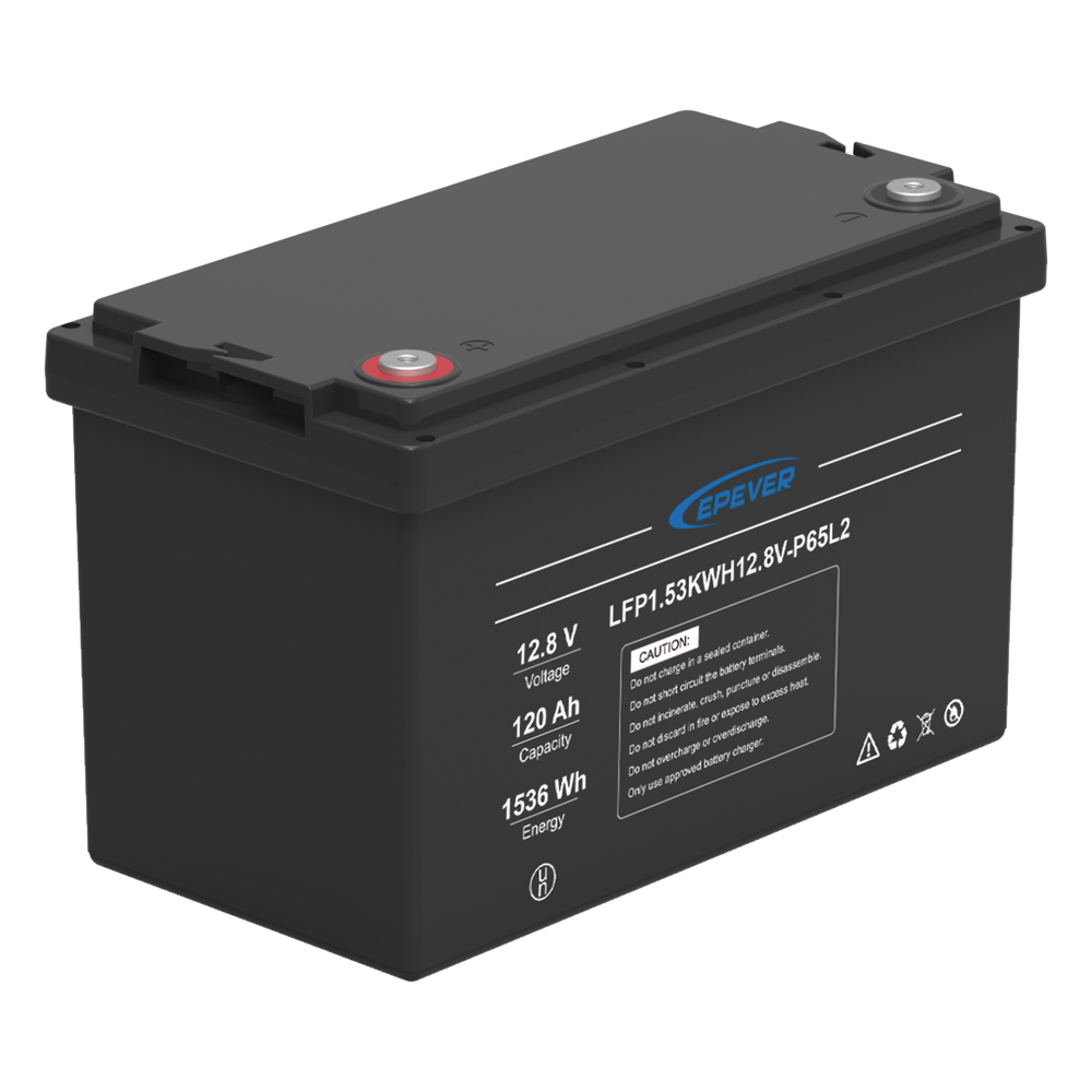 Batería de Litio LiFePO4 Ciclo Profundo / 12.8 Vcc / 120 Ah / 1.53 kWh / Exterior / Libre de Mantenimiento - Imagen 3