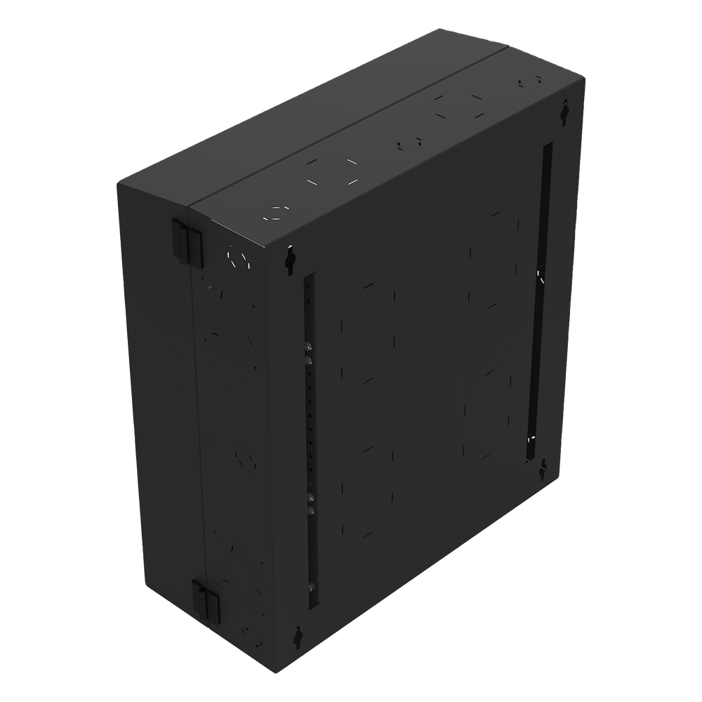 Gabinete de Pared con Rack Horizontal de 6 UR, con Ventanilla de Inspección, Se envía el Gabinete Armado. - Imagen 3