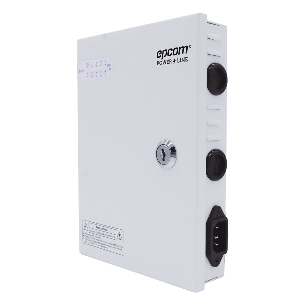 Fuente | 11-15 V | 9 canales | 16 A | Compatible con cámaras 4K | Alta tecnología en seguridad | Doble ventilador | Hasta 1.8 Amperes por Salida | Filtro de ruido por canal | Diseño de alta gama. - Imagen 3