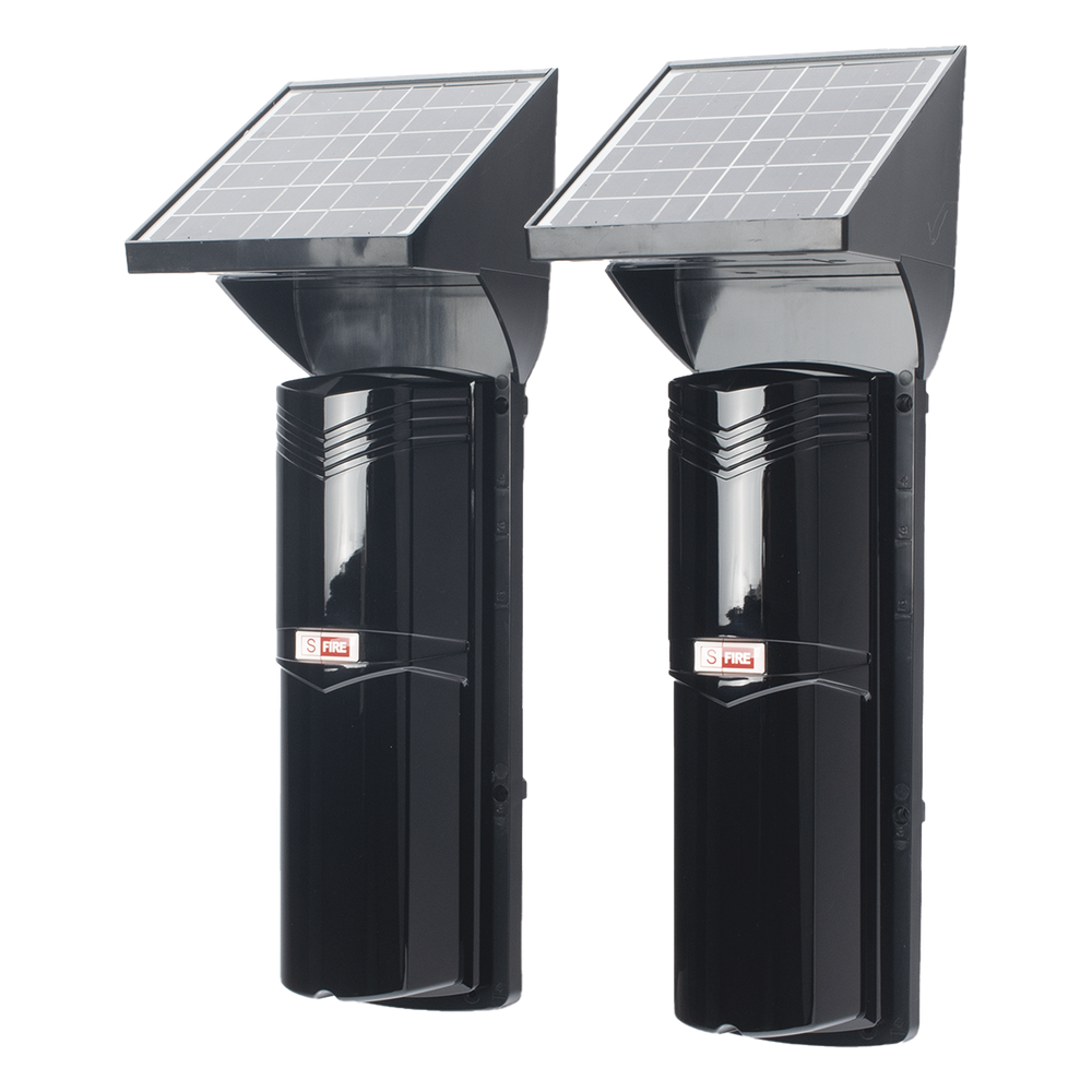 Detector Fotoeléctrico Solar de 3 Rayos / 100 m Exterior / 4 Frecuencias / Batería de Litio 4,000 mAh / Sincronización Digital - Imagen 3