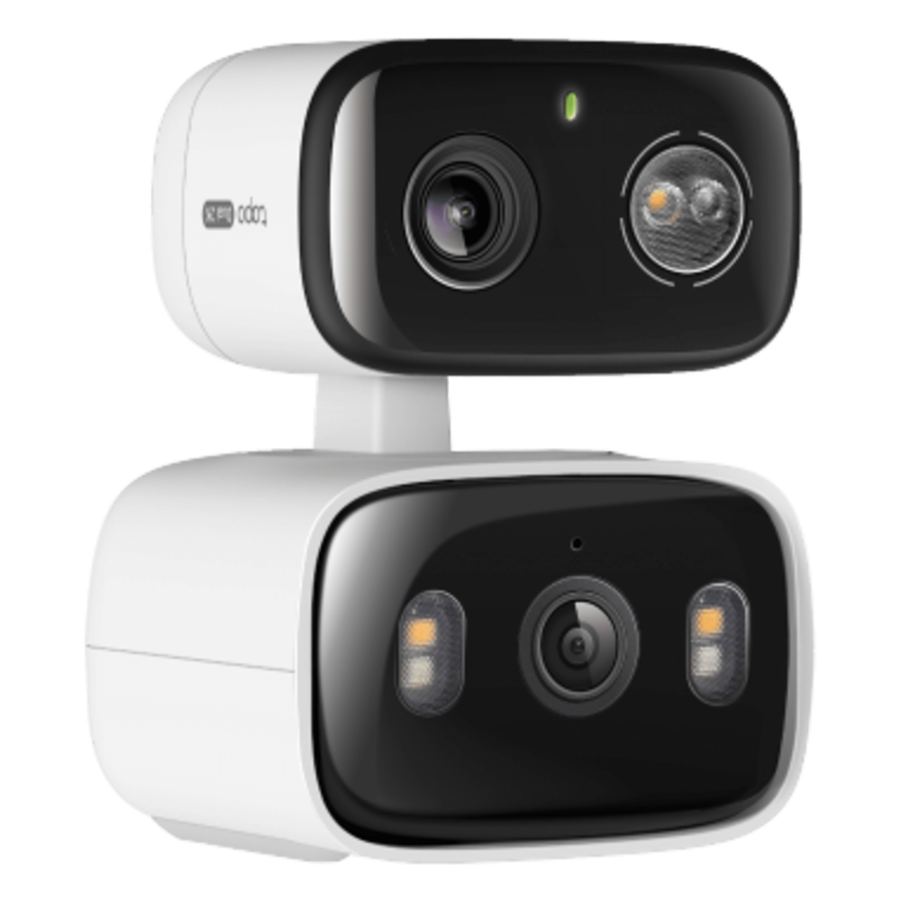 Cámara de Seguridad Dual PTZ / 2 Lentes 2K+2K (3MP cada uno) / 3x Claridad Telefoto / IP65 Exterior / IA Inteligente / Seguimiento Sincronizado / Vista Dual Simultánea / Color Night Vision / Audio Bidireccional / 125.5° Gran Angular + 67 - Imagen 3