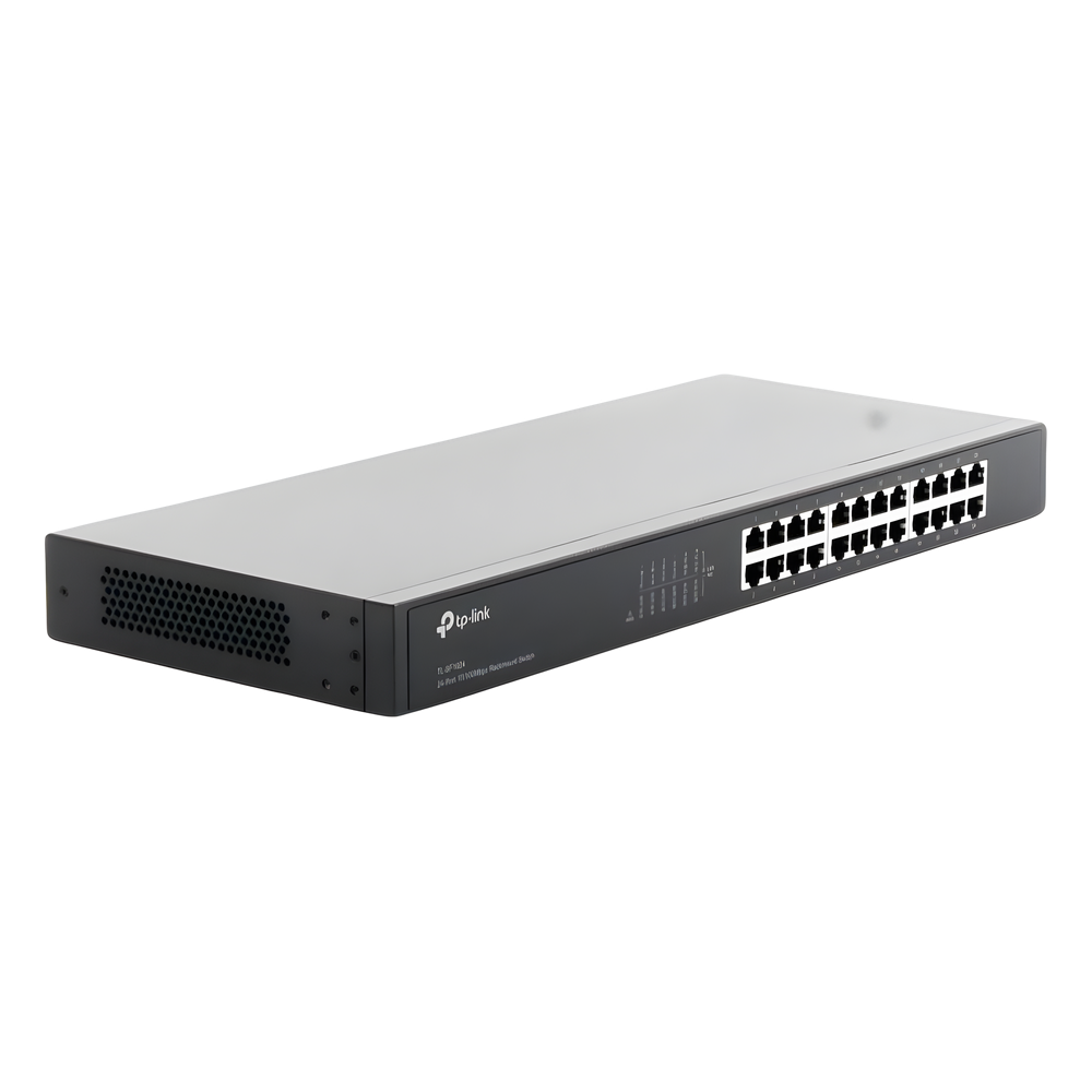 Switch no administrable de 24 puertos 10/100 Mbps para montaje en rack - Imagen 3