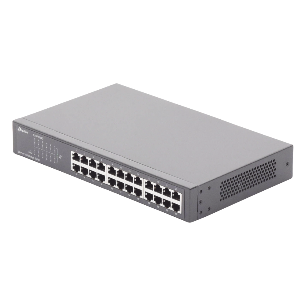 Switch no administrable de 24 puertos 10/100 Mbps para escritorio/rack - Imagen 3