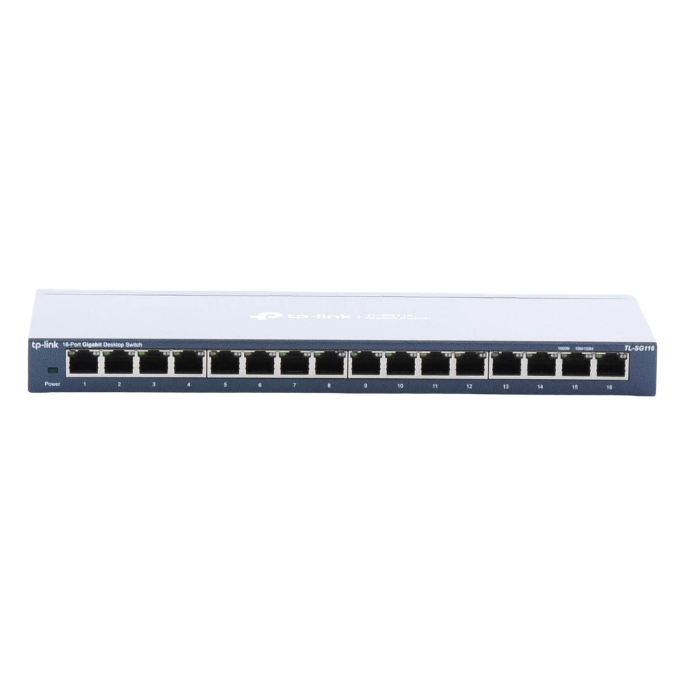 Switch Gigabit no administrable de 16 puertos 10/100/1000 Mbps para escritorio - Imagen 5