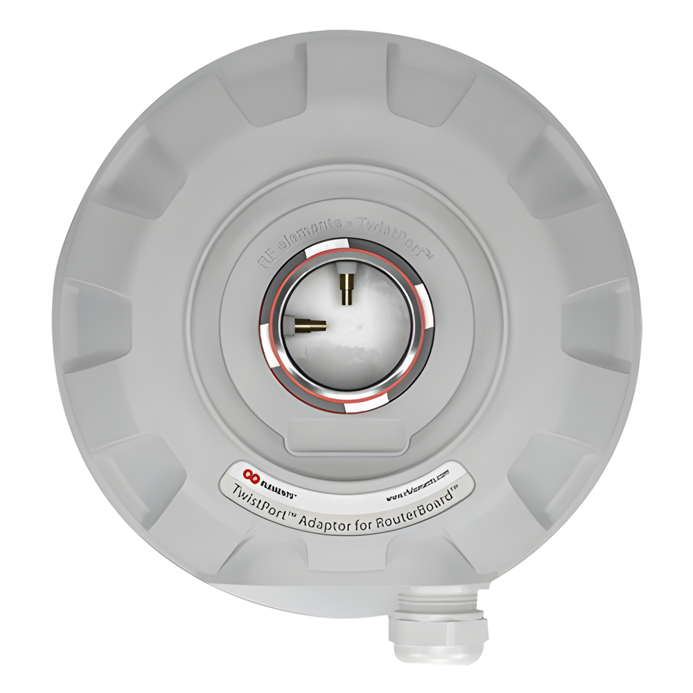 Adaptador TwistPort de metal para tablillas MikroTik modelos RBM11G, RB91x, RB71x y RB411L rango de operación 5180-6400 MHz - Imagen 6