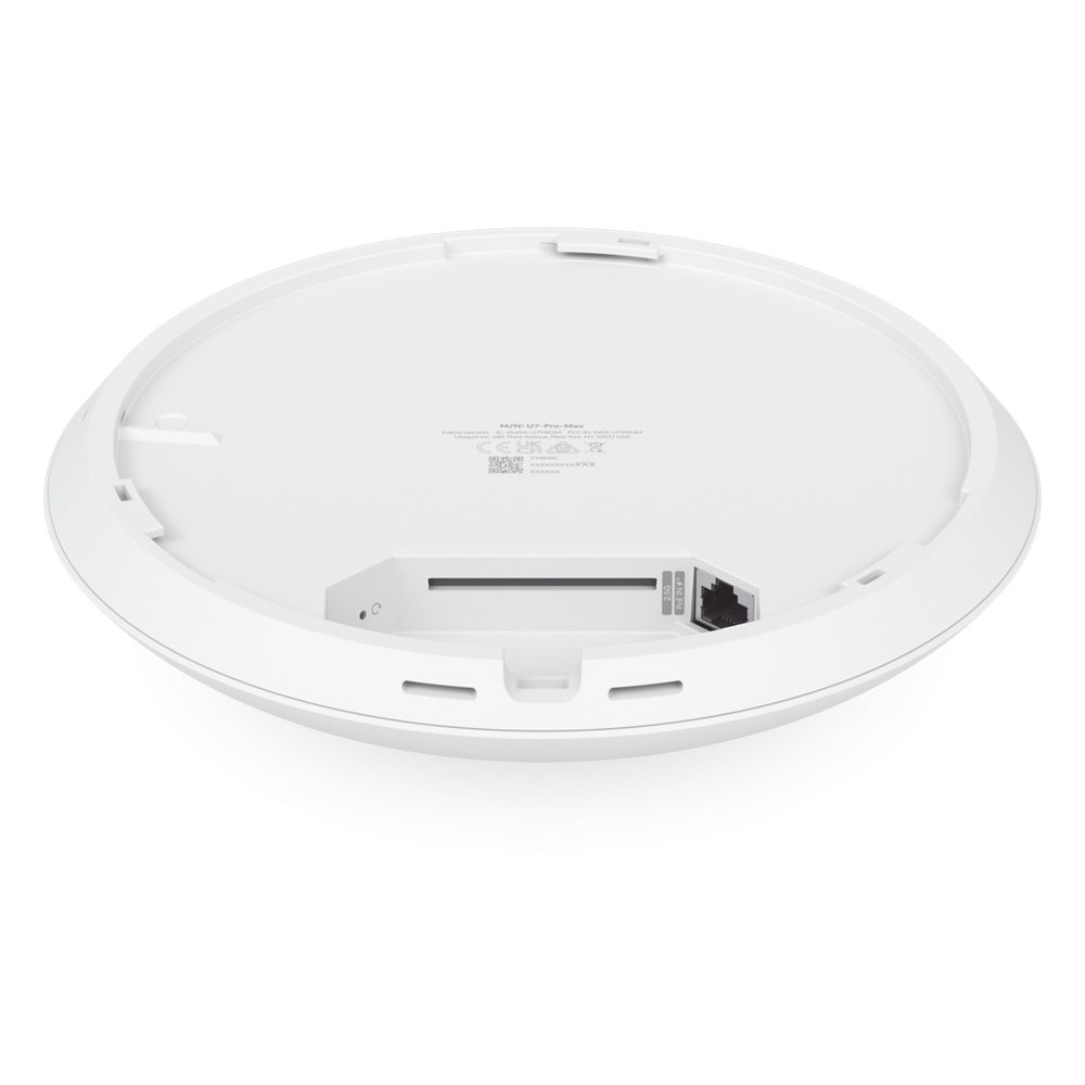 Access Point UniFi U7 Pro Max con 8 streams espaciales / para Techo o Pared / Tribanda (2.4/5/6GHz) / Radio Dedicado a Escaneo Espectral / Puerto 2.5 GbE / +500 clientes / POE+ (No incluido) / Para alta densidad de usuarios en escenarios exigentes - Imagen 6