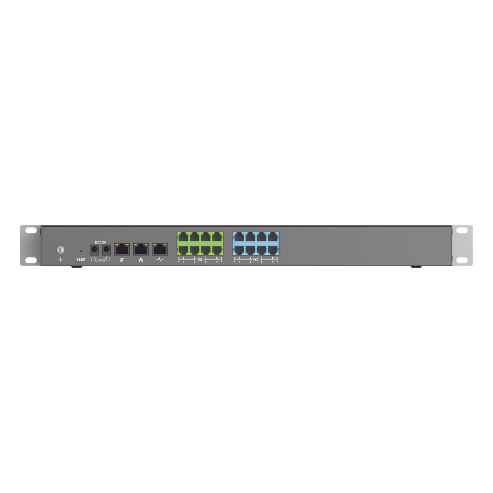 Conmutador IP-PBX para hasta 3000 usuarios y 450 llamadas simultaneas, 8FXO, 8FXS, para solución de comunicaciones unificadas y colaboración - Imagen 3