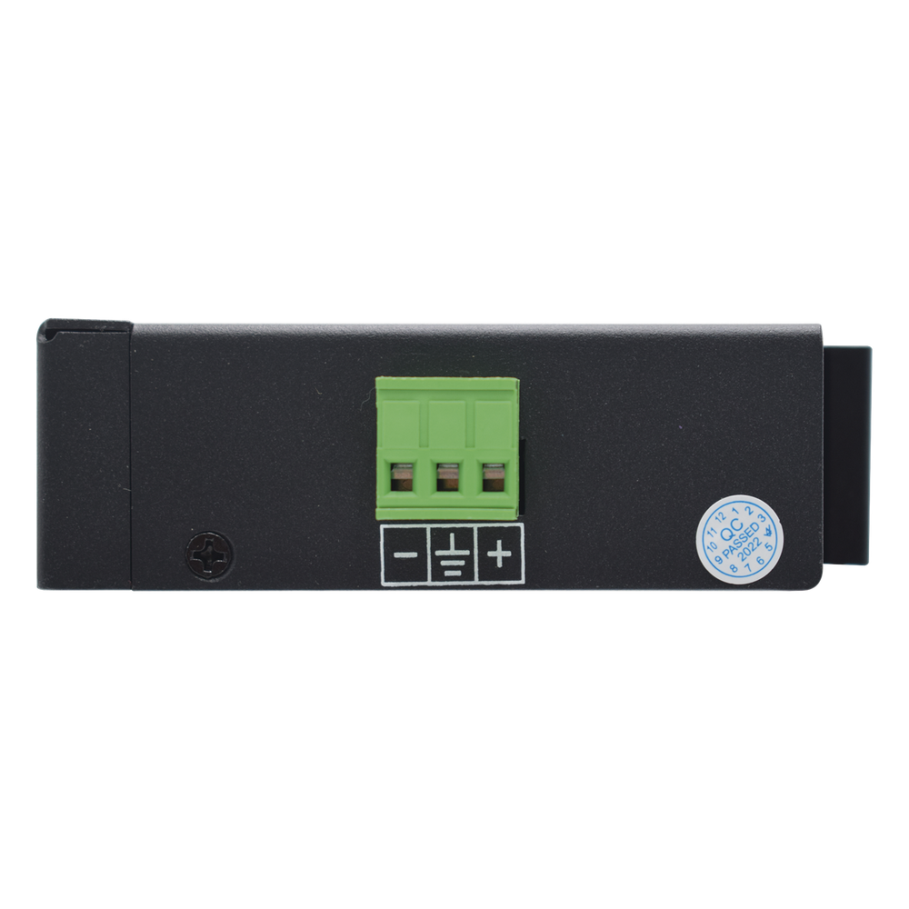 Splitter PoE IN hasta 90 W / Salida DC 12v/16V/24v o 48V / Carcasa metálica / Industrial soporte para riel DIN / Aplicaciones CCTV - Imagen 6