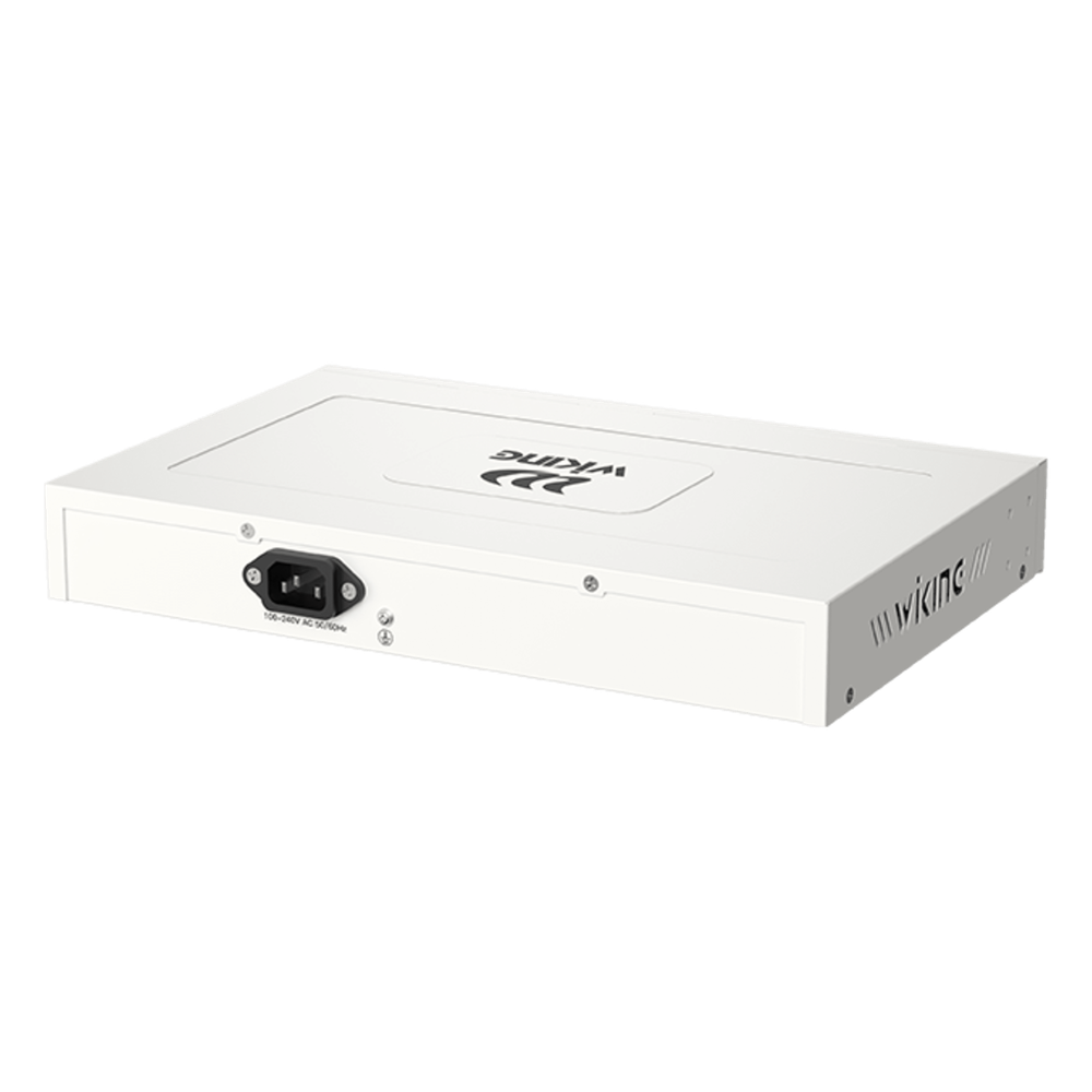 Switch no administrable PoE WI-TEK /16 Puertos 10/100 Mbps PoE af/at / 2 Puertos Uplink Gigabit / 1 Ranura SFP 1000 Mbps / Presupuesto 180 W / Puerto 1 Hi-PoE 60W - Imagen 6