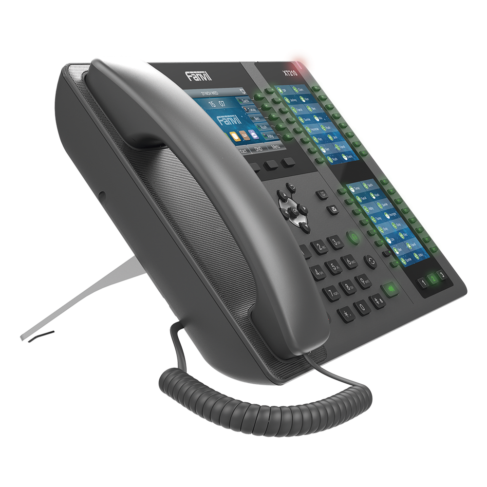 Teléfono IP ideal para recepción hasta 20 líneas SIP, PoE, 106 botones DSS, Bluetooth integrado para diademas, puertos Gigabit, soporta recepción video - Imagen 3