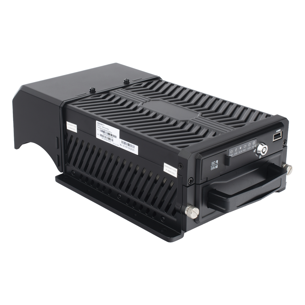 DVR Móvil / Multiplataforma / 4 Canales AHD 2 Megapixel + 4 canales IP / Almacenamiento en HDD / H.265 / Soporta 4G / WiFi / GPS - Imagen 3
