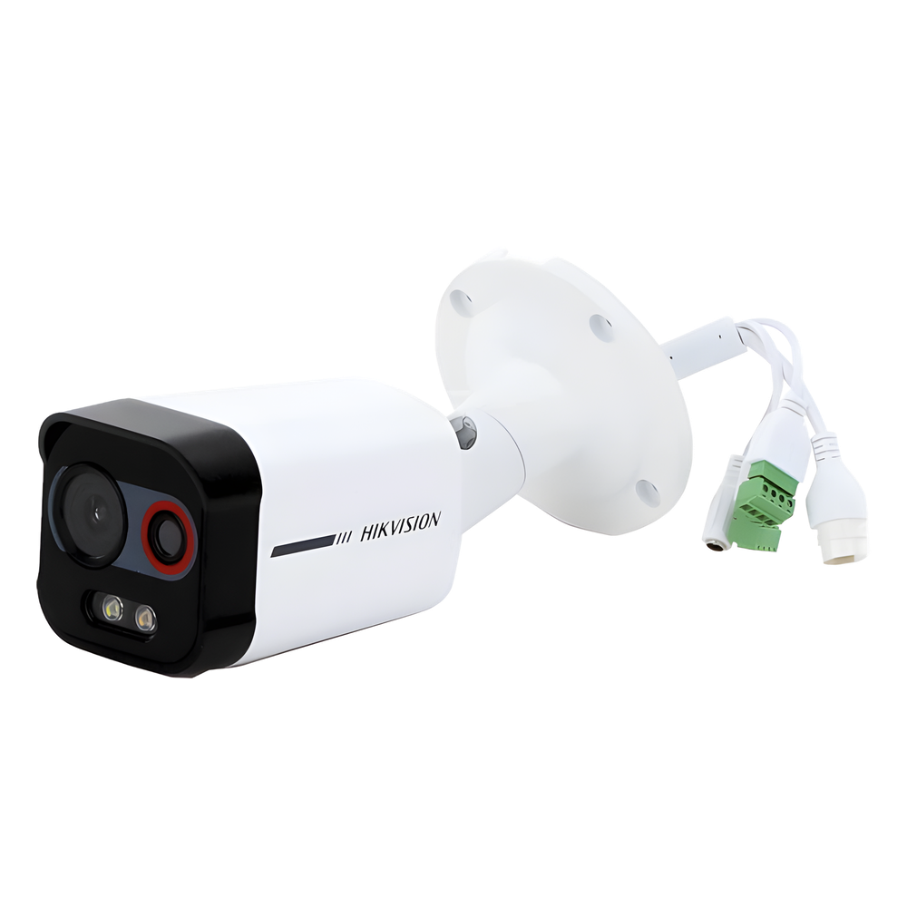 Cámara Bala IP Térmica y Óptica Biespectral / Análisis de Video (VCA) para Protección Perimetral / Clasifica Vehículo y Humano / Térmica 96 x 72 / Óptica 4 MP ColorVu / IP67 / micro SD de 256 GB/ PoE - Imagen 4