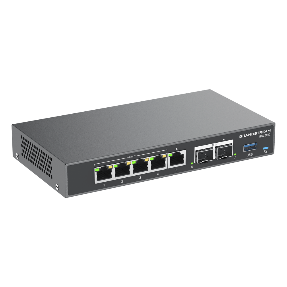 4 en 1: Firewall Nueva Generación, Router, IP PBX (24 usuarios / 8 llamadas), Switch Gigabit de 5 Puertos (4 PoE) y 2 Puertos SFP 2.5 Gigabit / Todos los puertos son configurables WAN/LAN, máximo 3 x WAN - Imagen 7