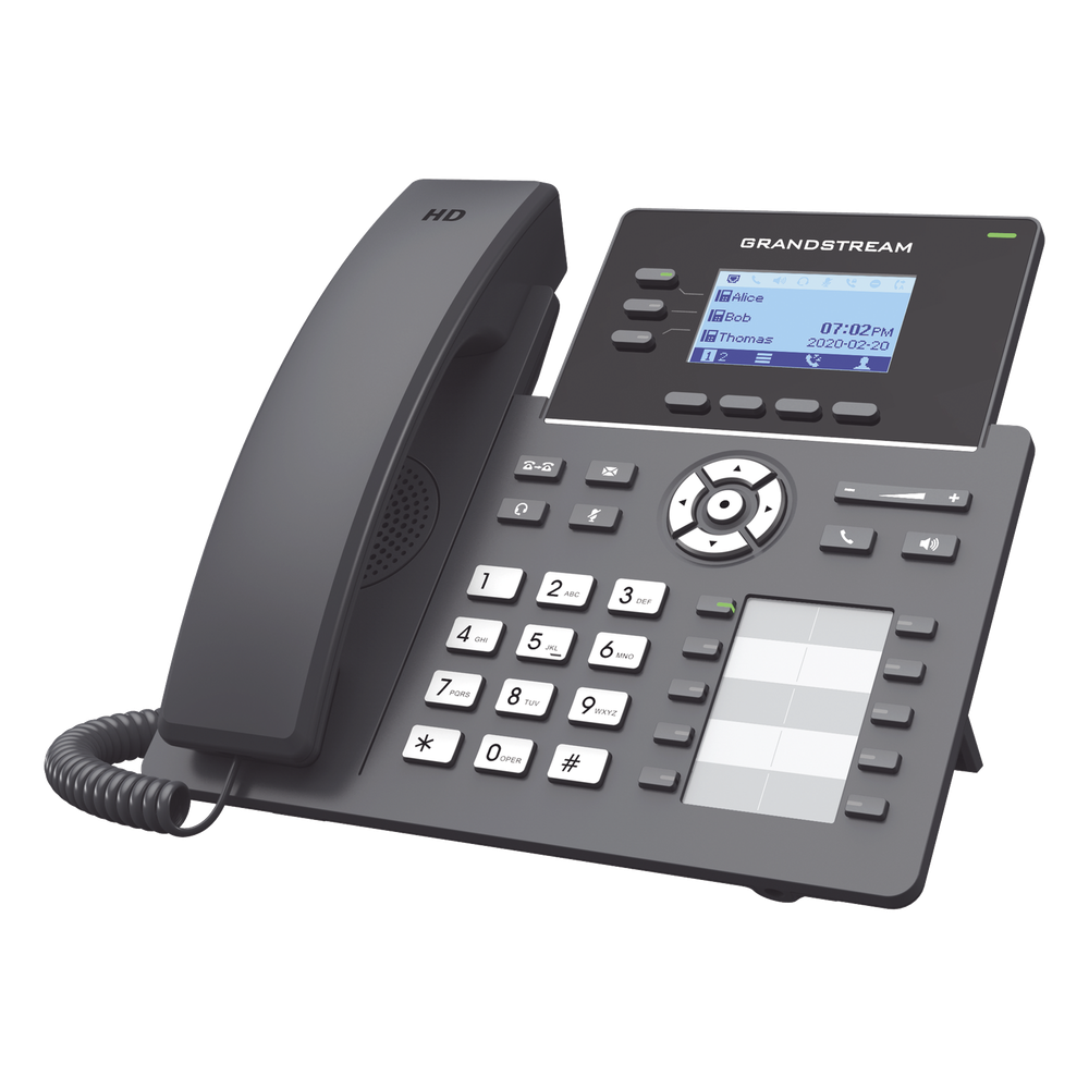 Teléfono IP Grado Operador, 3 líneas SIP con 6 cuentas, 10 botones BLF, puertos Gigabit, codec Opus, IPV4/IPV6 con gestión en la nube GDMS - Imagen 4