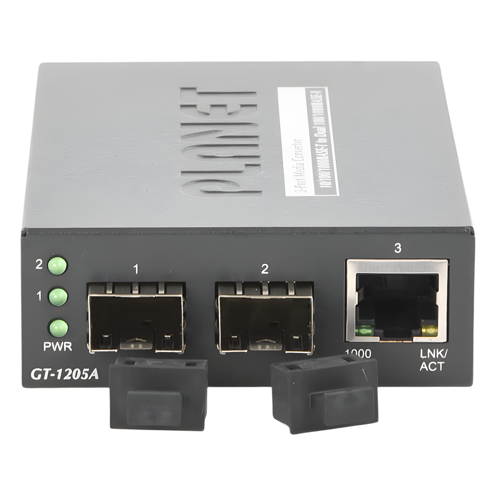 Convertidor de Medios con Doble Puerto SFP 1000BASE-FX/SX/LX y Puerto Ethernet 1000Base-T - Imagen 4
