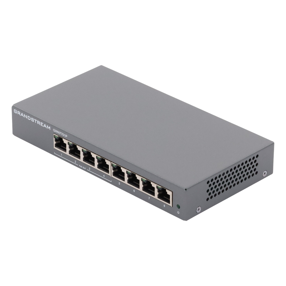 Switch PoE+ Gigabit No Administrable / 8 puertos 10/100/1000 Mbps / 4 puertos PoE+ / hasta 60W - Imagen 4