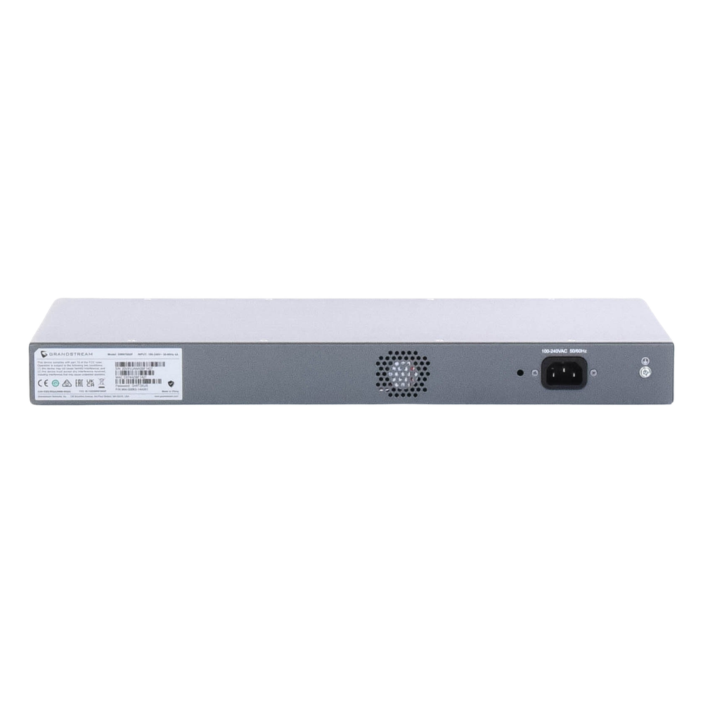 Switch Gigabit PoE+ Administrable / 16 puertos 10/100/1000 Mbps + 4 Puertos SFP Uplink / Hasta 240W / Compatible con GWN Cloud. - Imagen 4