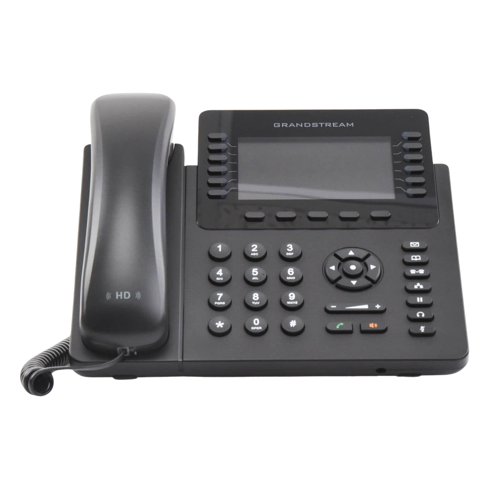 Teléfono IP empresarial de 12 Líneas con 5 teclas de función y conferencia de 4 vías, PoE - Imagen 4